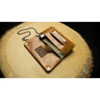 Kavatza - Tabak Portemonnaie SMALL TABBA - Cognac