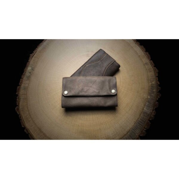 Kavatza - Tabaktasche COWBOY - Grey Brown