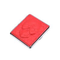 20er Zigarettenetui - 3D Totenkopf schwarz/rot - Display - 12 St&uuml;ck