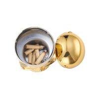 Metallic Skull Auto Aschenbecher mit LED Beleuchtung - Display - 6 St&uuml;ck