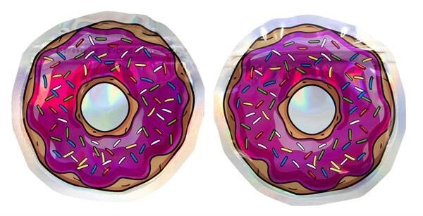 Smellproof Bags / Grips - Donut - 100x100mm - 100 St&uuml;ck