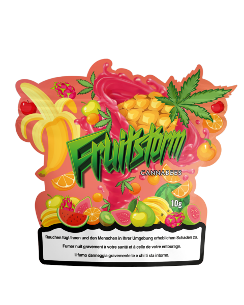 Cannabees - Fruitstorm - Indoor CBD Bl&uuml;ten - 10g