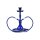 Al Malik - Shisha Inzegan Blue - 450mm - blau