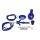 Al Malik - Shisha Inzegan Blue - 450mm - blau