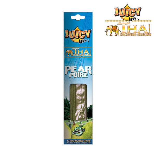 Juicy Jay - Thai Incense Sticks - Pear - Display - 12 x 20 St&uuml;ck