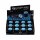 Champ High - Grinder Evil Eye - 40mm - 3 Layers - Display - 12 St&uuml;ck