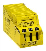Clipper - Feuersteine 3er Set - Display - 12 St&uuml;ck