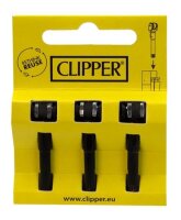 Clipper - Feuersteine 3er Set - Display - 12 St&uuml;ck