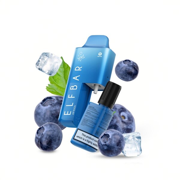 Elf Bar - AF5000 - 20mg/ml - Blueberry Ice