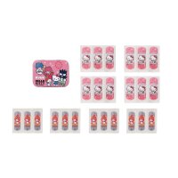Pflaster in Metalldose - Hello Kitty & Friends - 2 Gr&ouml;ssen / 24 St&uuml;ck - Display - 12 St&uuml;ck