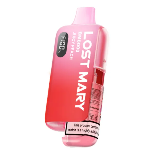 LOST MARY - BM6000 - 20mg/ml - Juicy Peach
