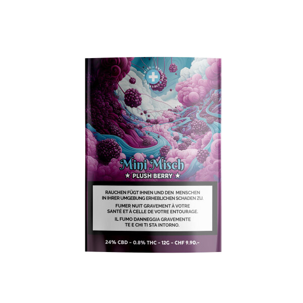 High Level Genetics - Plush Berry - Indoor CBD Mini Misch - 12g
