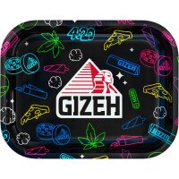 GIZEH - Rolling Tray - 18 x 14cm - Comic black - Small