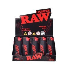 RAW - Phoenix Lighter - Black - Display - 30 St&uuml;ck