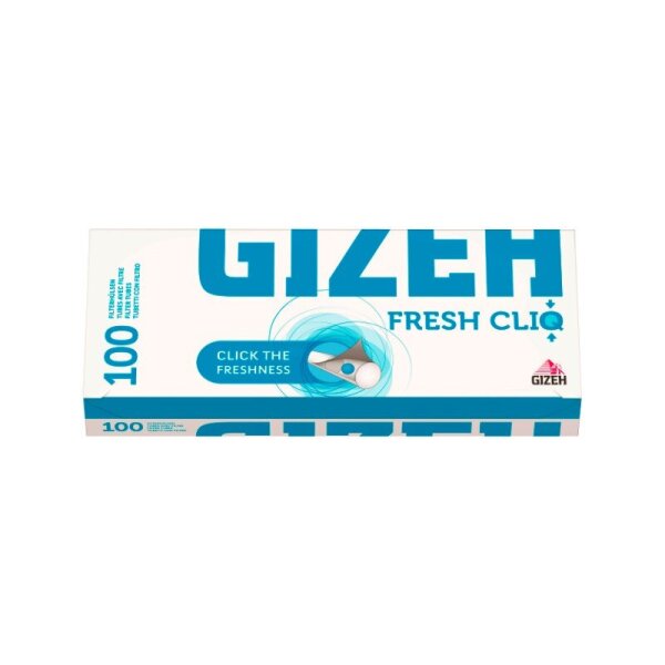 GIZEH - Tubes / H&uuml;lsen - Fresh Cliq Mint - Box - 100 St&uuml;ck