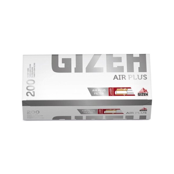GIZEH - Tubes / H&uuml;lsen - Air Plus - Box - 200 St&uuml;ck