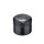 Champ High - Grinder Magnifier Black mit Lupe und Staufach - 50mm - 4 Layers