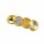 Champ High - Grinder Magnifier Gold mit Lupe und Staufach - 50mm - 4 Layers