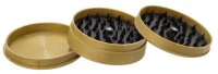 Grinder Plastic - Soft Touch - 50mm - 3 Layers - Display - 24 St&uuml;ck