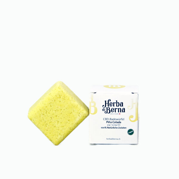 Herba di Berna - CBD Badew&uuml;rfel - 150mg CBD - Pina Colada