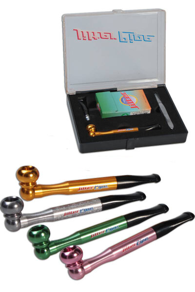 Jilter Alu One-Hit Pipe mit Jilter - Pink