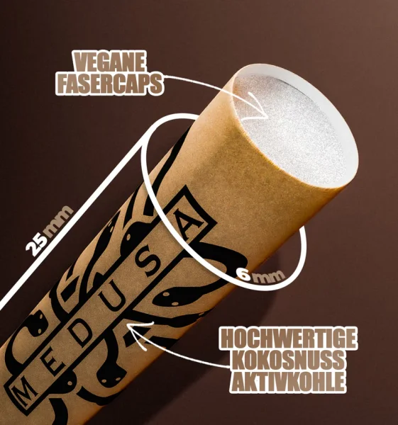 MedusaFilters - 500er Glas - ORGANIC