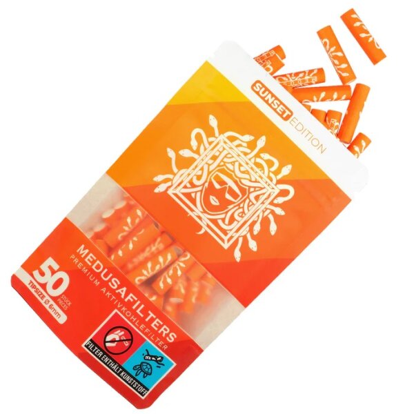 MedusaFilters - 50er Pack - SUNSET