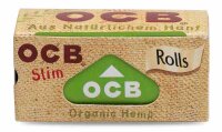 OCB - Organic Hemp Slim Rolls - Display - 24 St&uuml;ck