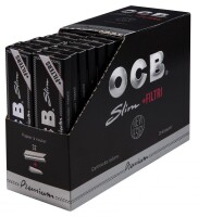 OCB - Premium Slim Kingsize + Tips - Display - 32 x 32 St&uuml;ck